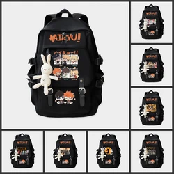 Anime Haikyu!! Tobio Kageyama Shoyo Hinata zaino zainetto spalla nera borsa da viaggio Casual studente adolescenti regalo per bambini