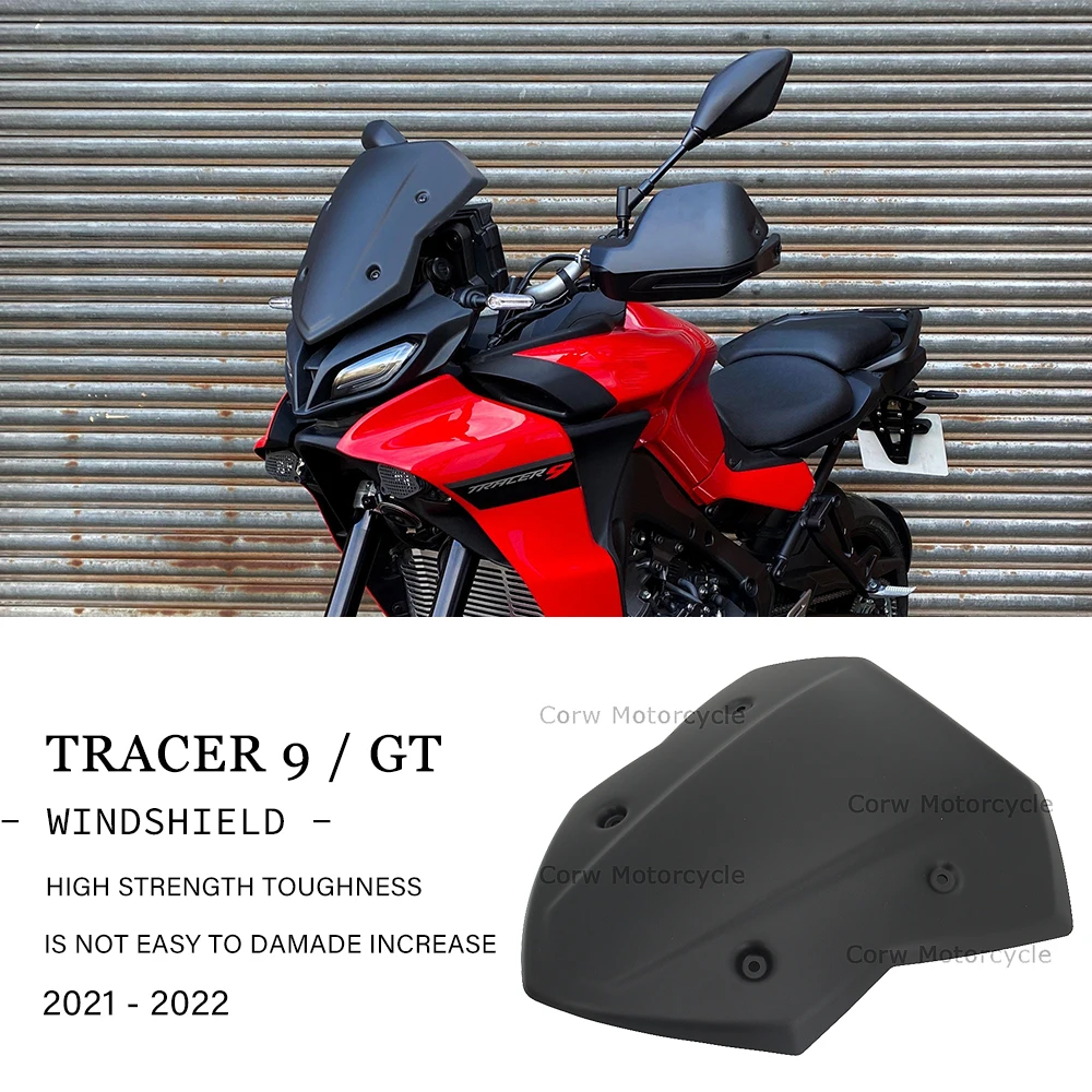 Per YAMAHA TRACER9 TRACER 9 GT 2021 2022 parabrezza moto parabrezza copertura parabrezza deflettore
