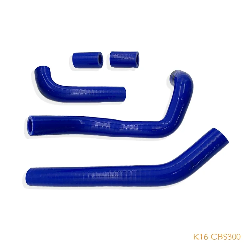 motorcycle coolant radiator water pipe kit For KEWS K16 CBS300 MT250 NB300 NC250 NC300S NC450 high temperature resistant parts