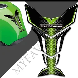 For Kawasaki Ninja ZX6R ZX 6R ZX-6R Motorcycle 3D Stickers Protector Tank Pad TankPad Fairing Fender Gas Fuel Oil Kit Knee