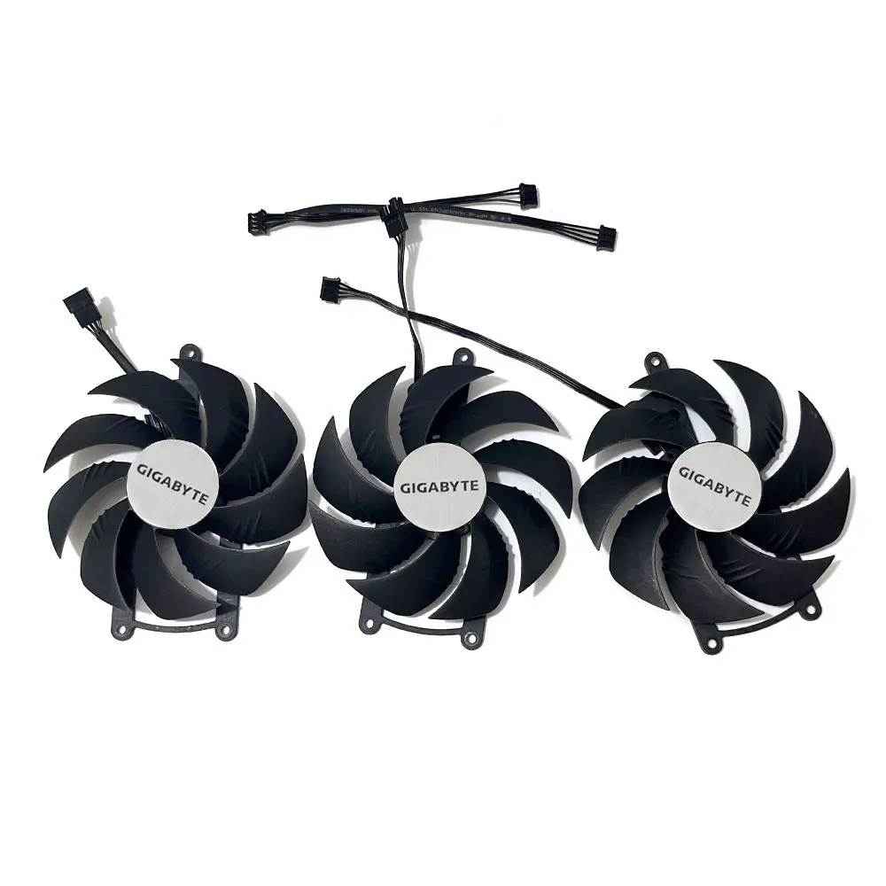 NOWY WENTYLATOR CHŁODZĄCY RX 7900 XT 95MM PLD10020S12H DC 12V 0.65A ZAMIENNIK DO KARTY GRADEKOWEJ Gigabyte Radeon RX 7900 XTX