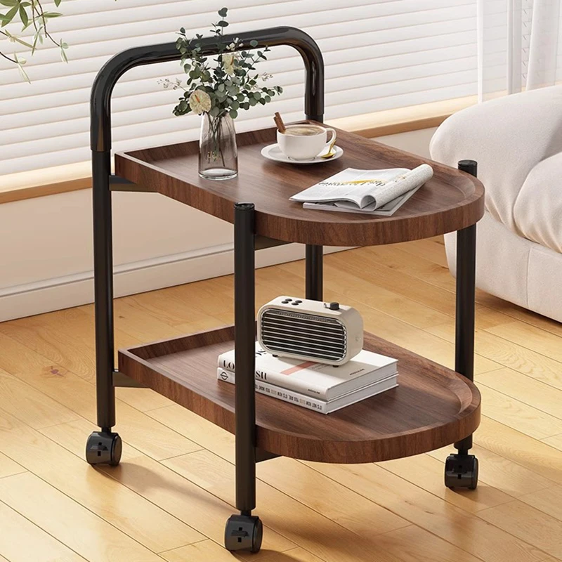 Kitchen Auxiliary Furniture Handcart Trolley Cart Snack Organizer Wheels Service Spa Carrito Organizador Con Ruedas Push Dolly