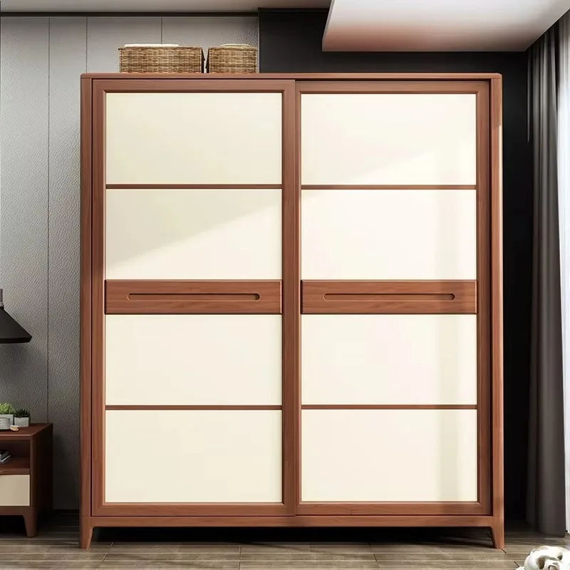 

Modern Hanging Clothes Wardrobes Nordic Large Space Saving Organizer Closet Cupboard Wooden Ropero De Madera Furniture Home