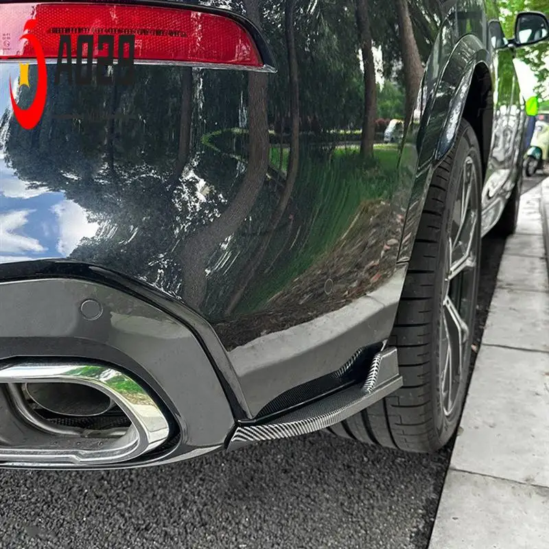 

A029-For BMW X5 G05 M Sport 2019-2023 Rear Bumper Lip Angle Diffuser Splitter Spoiler Protector Carbon Fiber Accessories