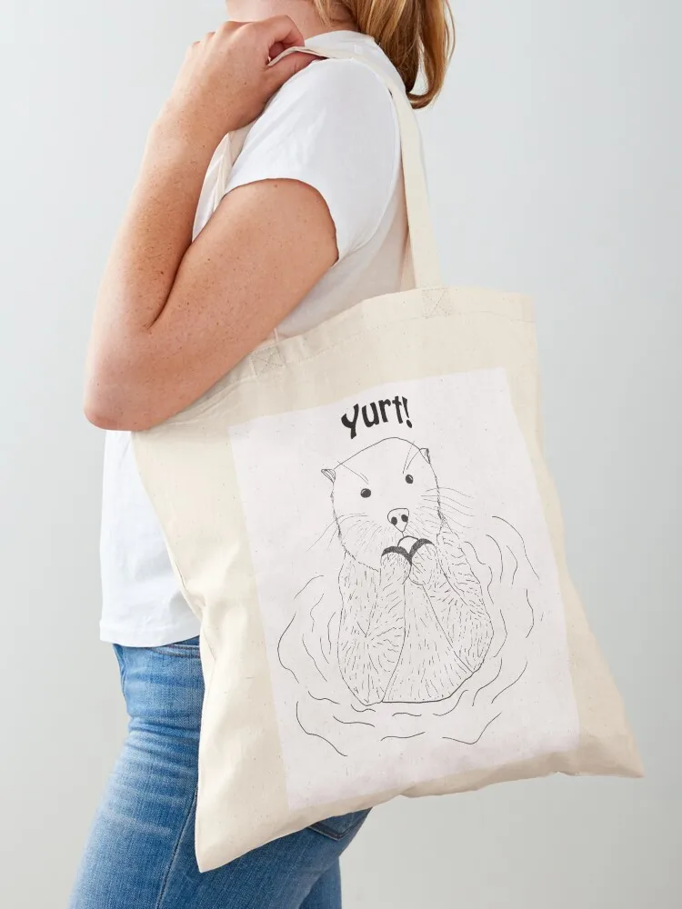 

Otter Yurty Ahearne, Patron Saint of the Blindboy Podcast Tote Bag bags woman 2025 handbag Custom bag