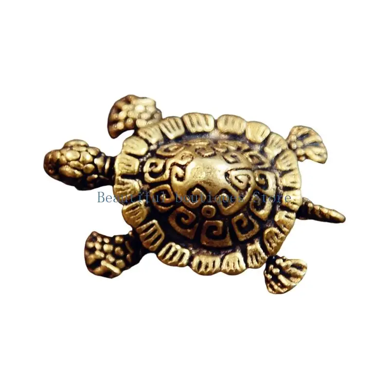 U4LF Everyday Carry Charm Pendant with Engraved Shell Texture, Small Metal Piece for Keychains, Cords and Bag Styling