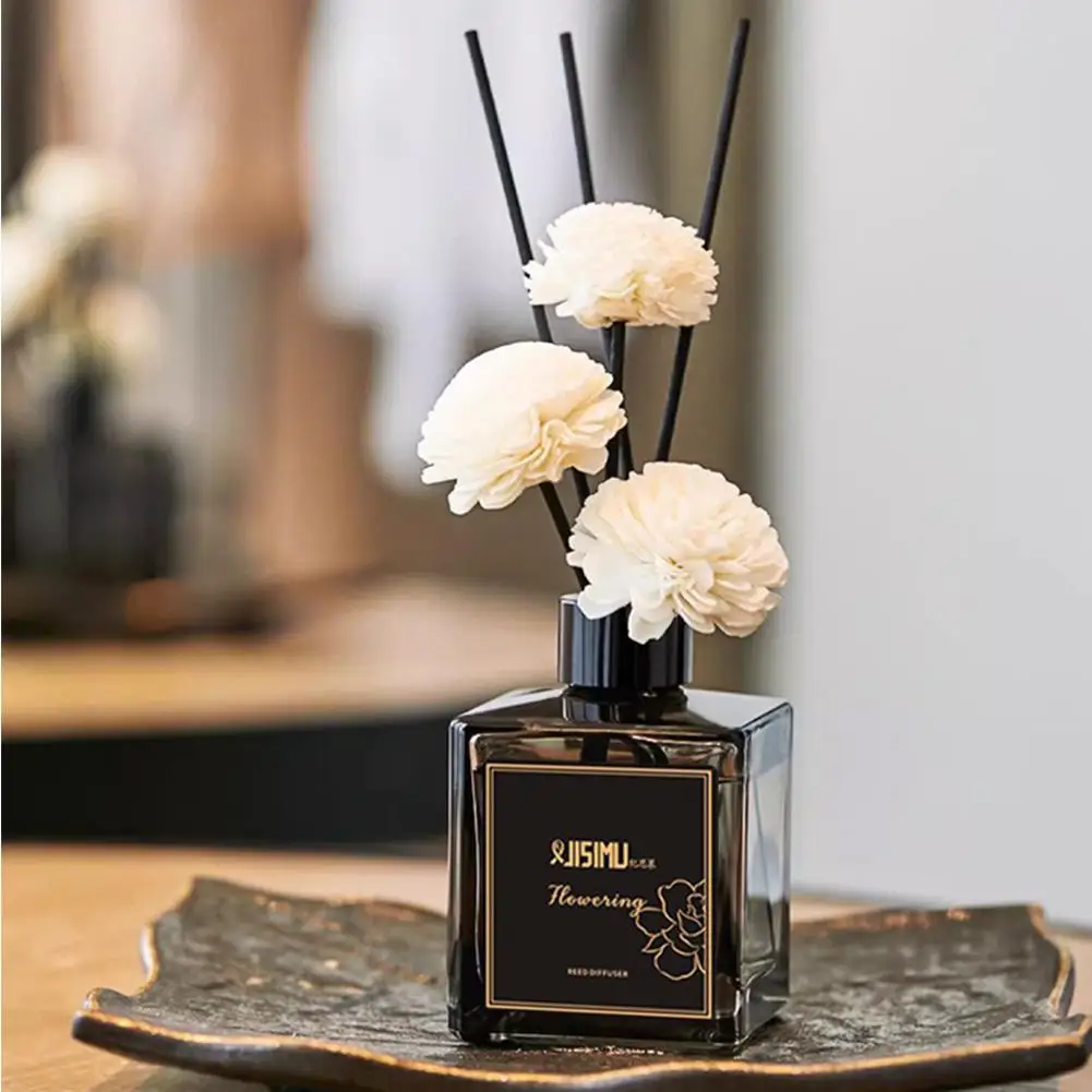 مجموعة ناشر القصب لمعطرات الهواء في الحمام، موزع زيت الياسمين المعطر مع العصي، موزع القصب الزيتي العلاجي لديكور المنزل