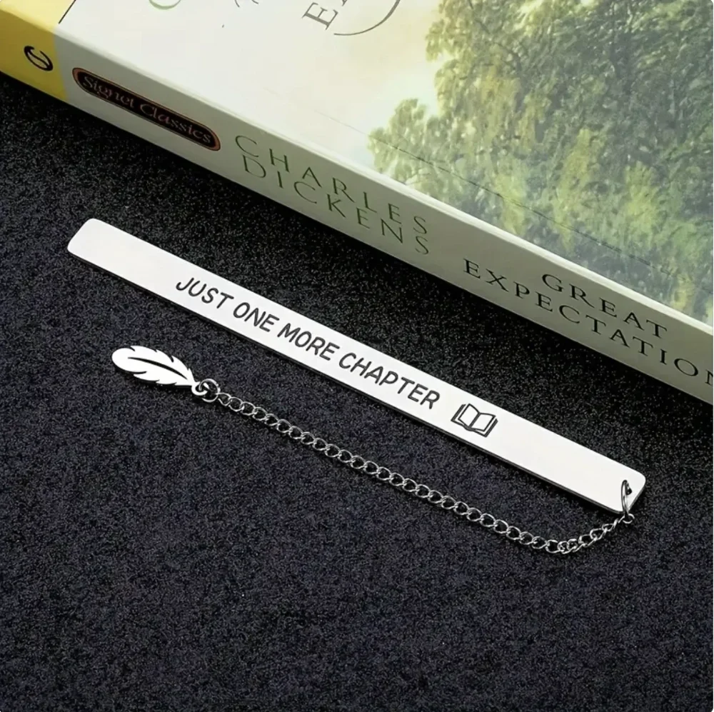 Stainless Steel Inspirational Bible Verse Bookmark, Perfect Religious Gift for Christian Book Lovers and Prayer Devotees