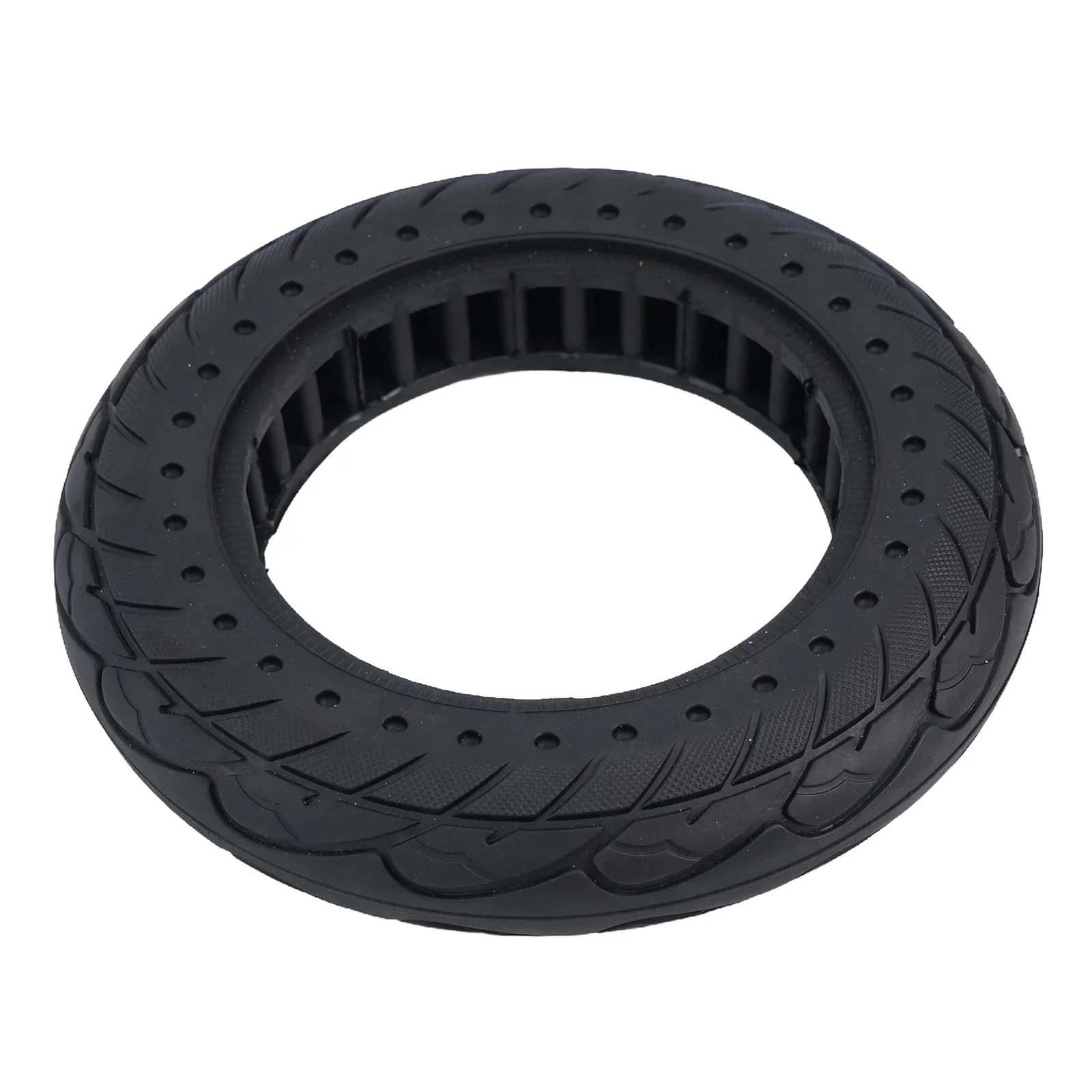 

1pc Solid Tyre 10 Inch 10x2.125 Solid Tyre For Ninebot F20/F25/F30/F40 Electric Scooter Rubber Black Electric Scooter Accessorie