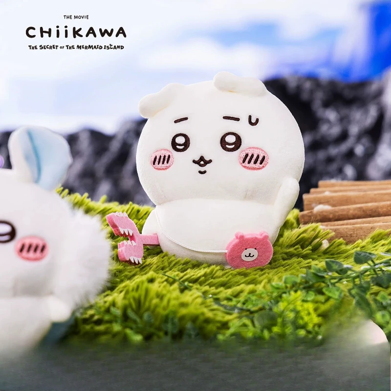 Chiikawa Hachiware Usagi Kawaii Anime Cartoon Movie Series Ear Change Grown Cute Pendant Fashion Exquisite Personality Versatile
