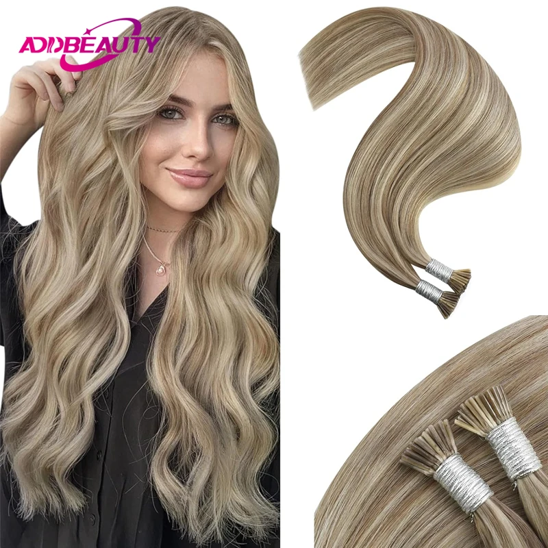 Straight ITIP Human Hair Extension 40g/pc 100% Human Hair I Tip Hair Extensions Human Hair Blonde Highlight Human Hair Extension