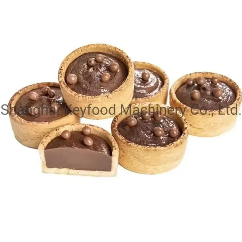 High-Efficiency Automatic Pastry Crust Making Machine for Fruit Pie Chocolate Cake Sweet Pastry for Commercial Use