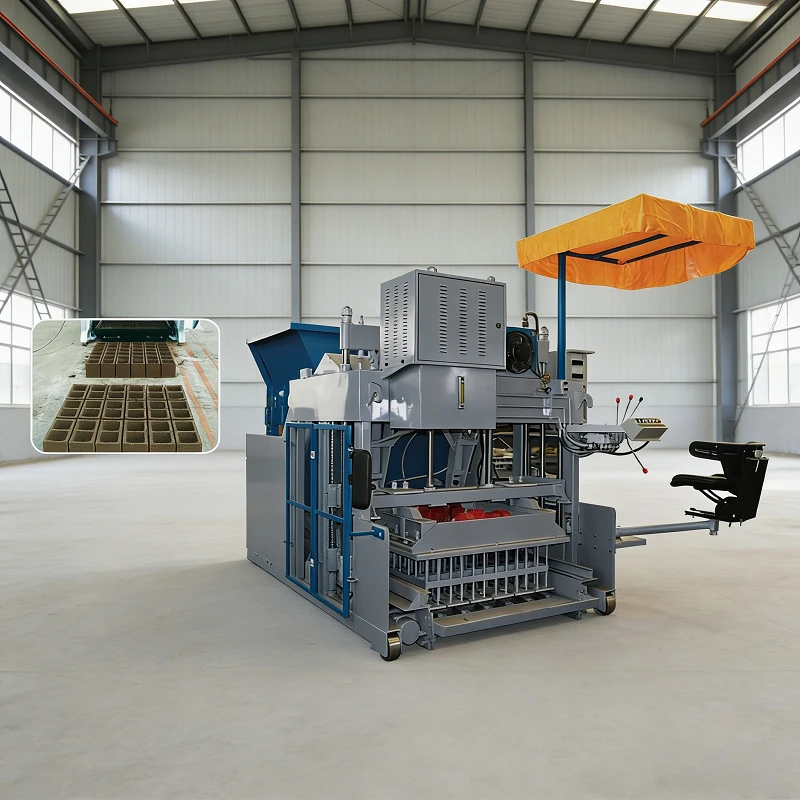 Customizable Heavy Duty Industrial Brick Making Machine Automatic Interlock Block Production Line