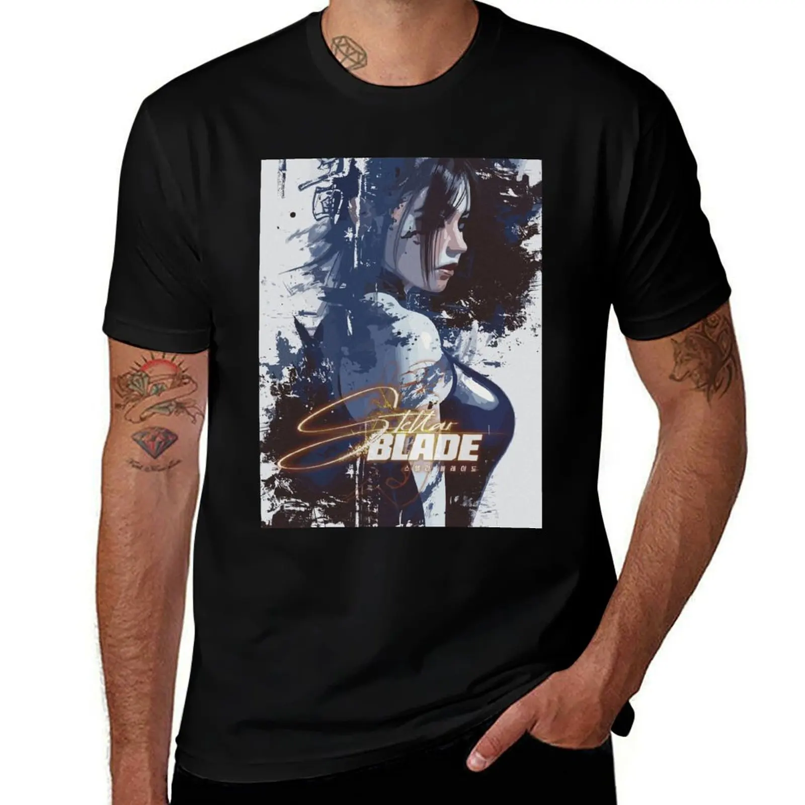 Stellar Blade Fanart T-Shirt Creative Graphic Tee Shirt T-Shirt