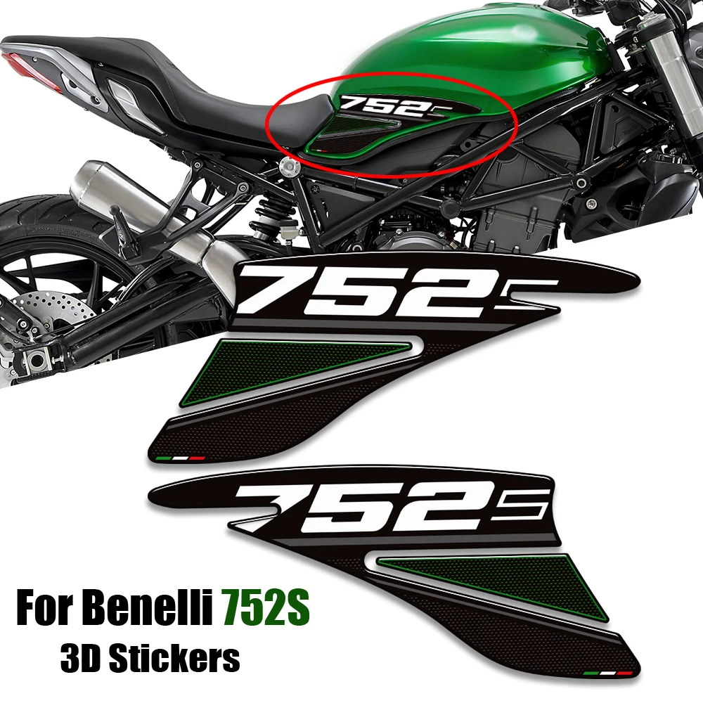 2018 2019 2020 2021 2022 2023 2024 Protector Tank Pad Side Grips Gas Fuel Oil Kit Knee Stickers Decals For Benelli 752S 752 S