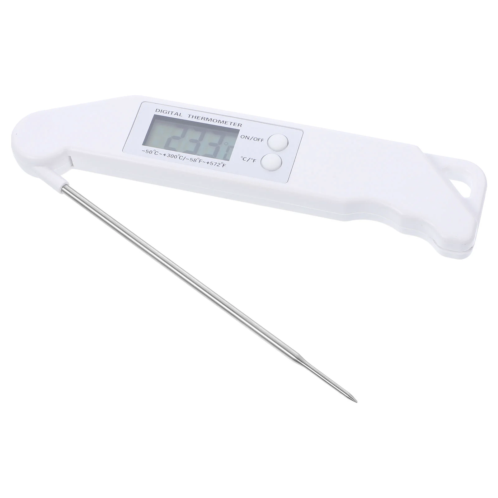 

Grill Thermometer Folding Kitchen Probe Digital Display Core Temperature for Barbecue Stainless Steel Electronic Meat