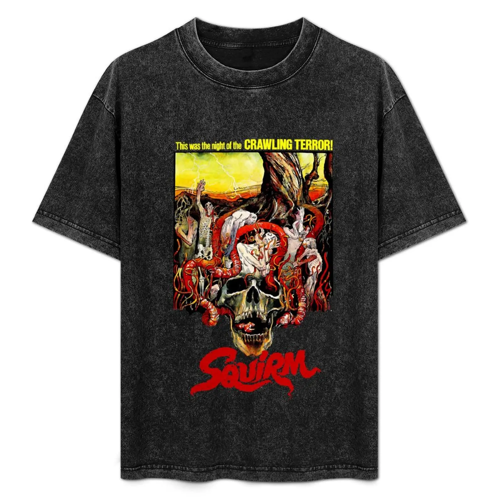 

SQUIRM T-Shirt plus size tops aesthetic clothes oversized t shirt mens graphic t-shirts hip hop