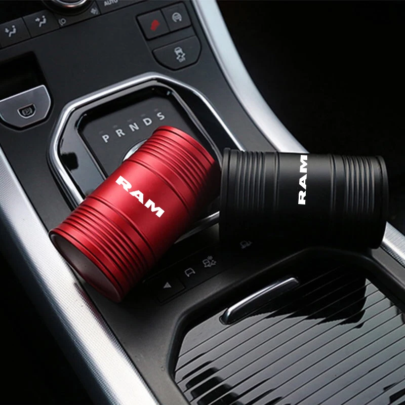 Portable Car Ashtray Auto Universal Ashtray Cigarette Ash Holders Cup Car Interior Decor for Dodge RAM 1500 2500 3500 Accessorie