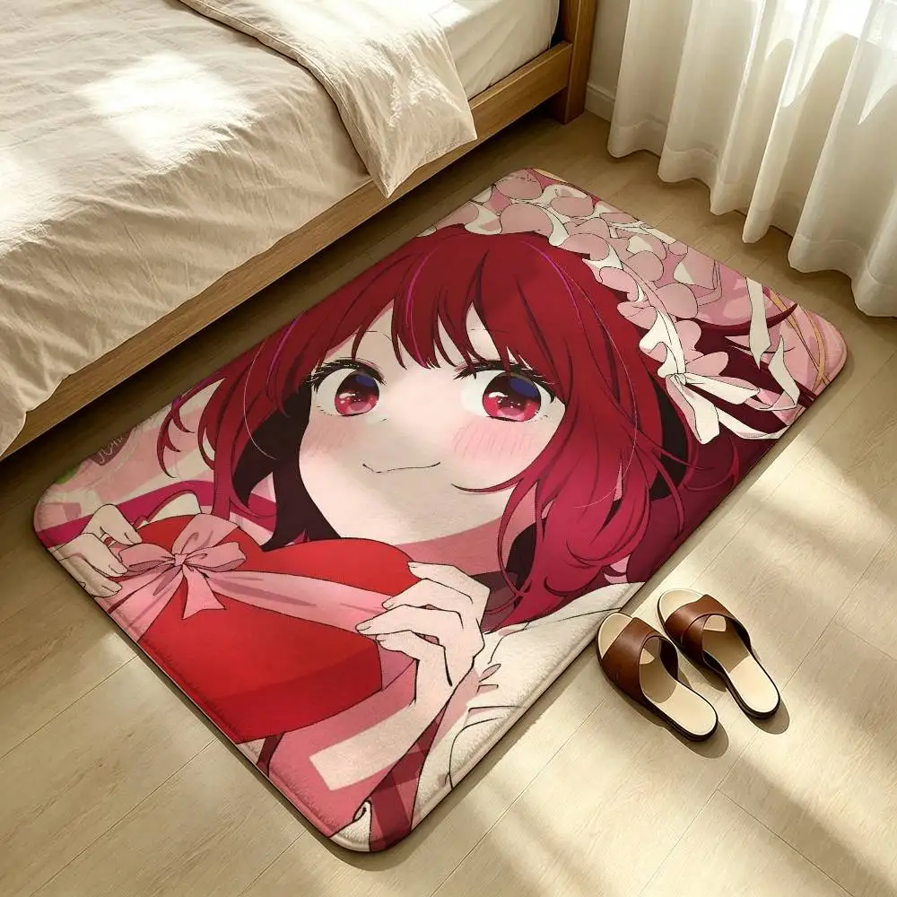 Kana Arima Oshi no Ko Shower Room Absorbent Small Floor Mat Soft Comfortable Decorative Foot Mat