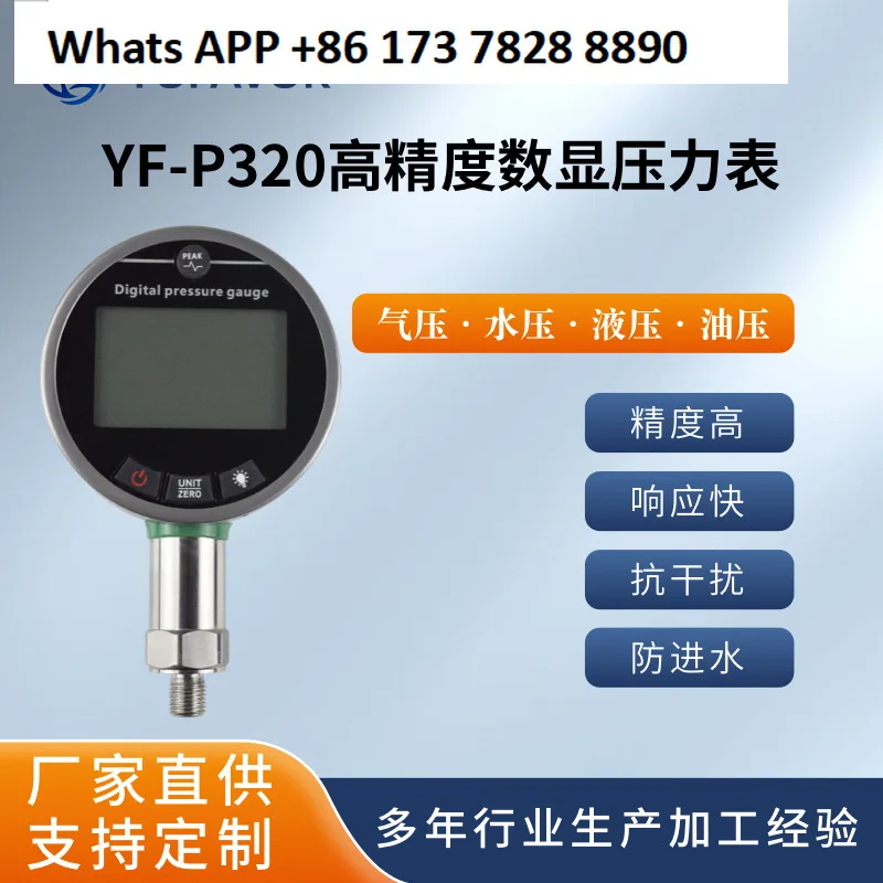 

P320 High Precision Gauge Pneumatic Hydraulic Hydraulic Battery Power Supply Five Kinds