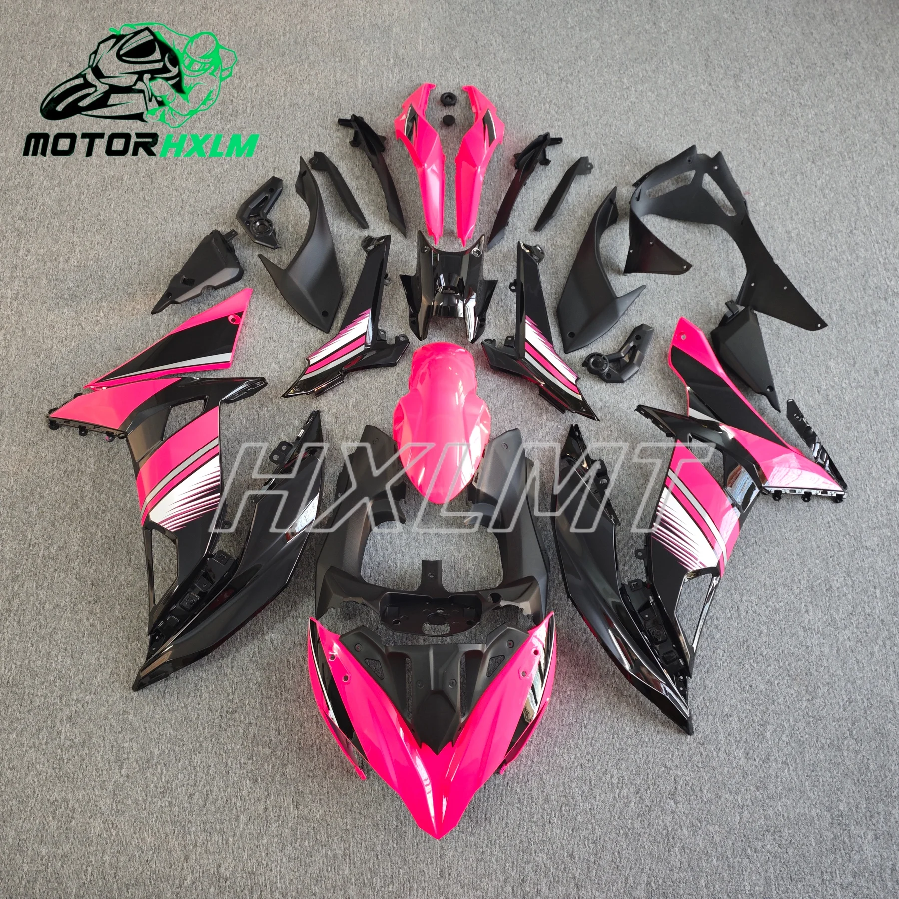 New ABS Motorcycle Full Fairings Kit Fit For KAWASAKI NINJA650 EX650 2017-2019 Bodywork Set A Variety of Options Are Available 4