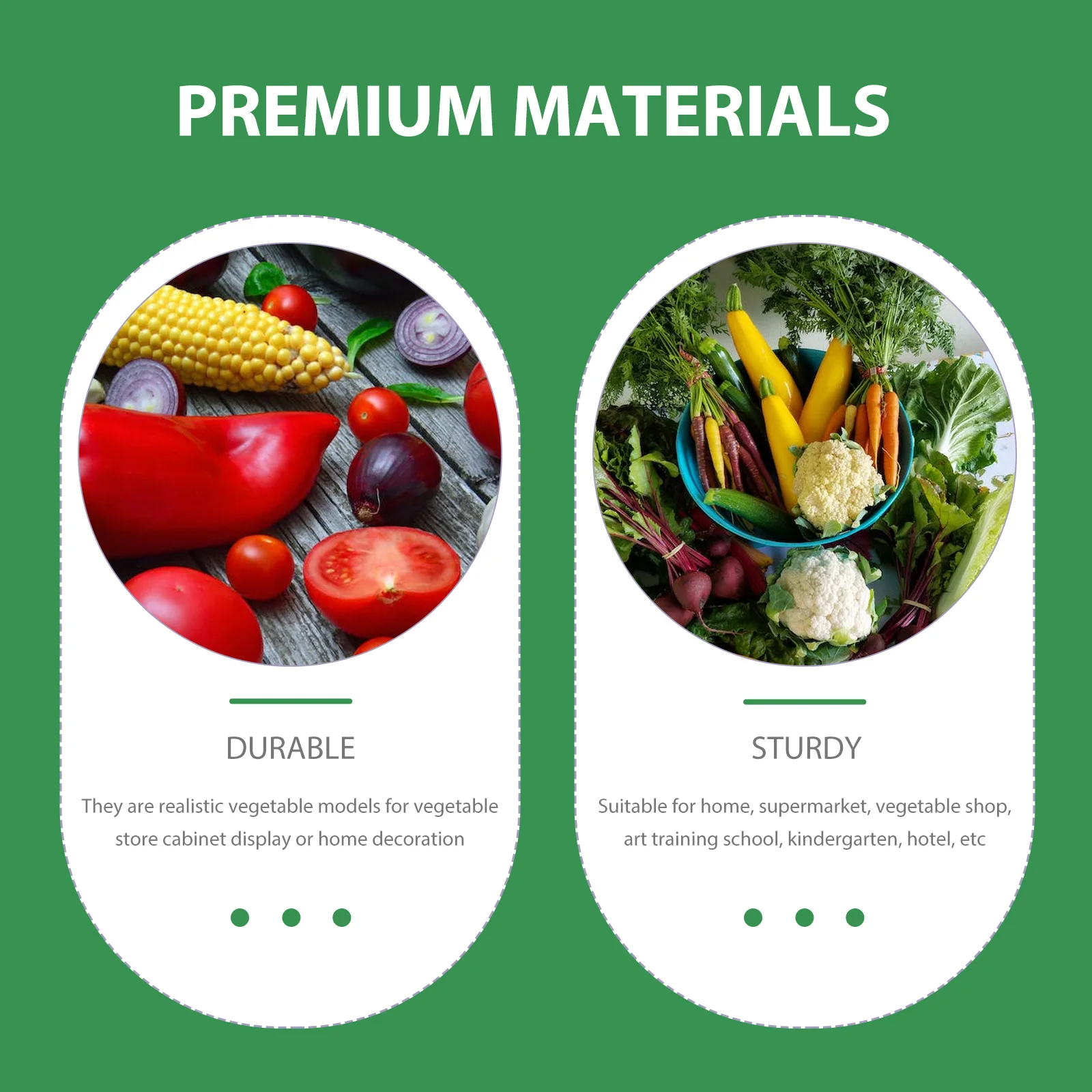 

12pcs Artificial Vegetable Models Simulation Carrot Corn Tomato Cabbage Eggplant Potato Lotus Root Bitter Gourd Pepper Decor For