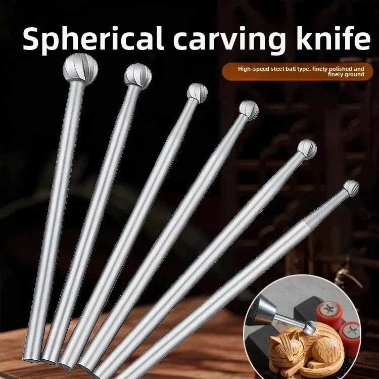 

Electric Shot Ball Cutter Milling Cutter Wave Needle High Speed Steel Engraving Micro-engraving Grind Fine Engraving Ball Needle