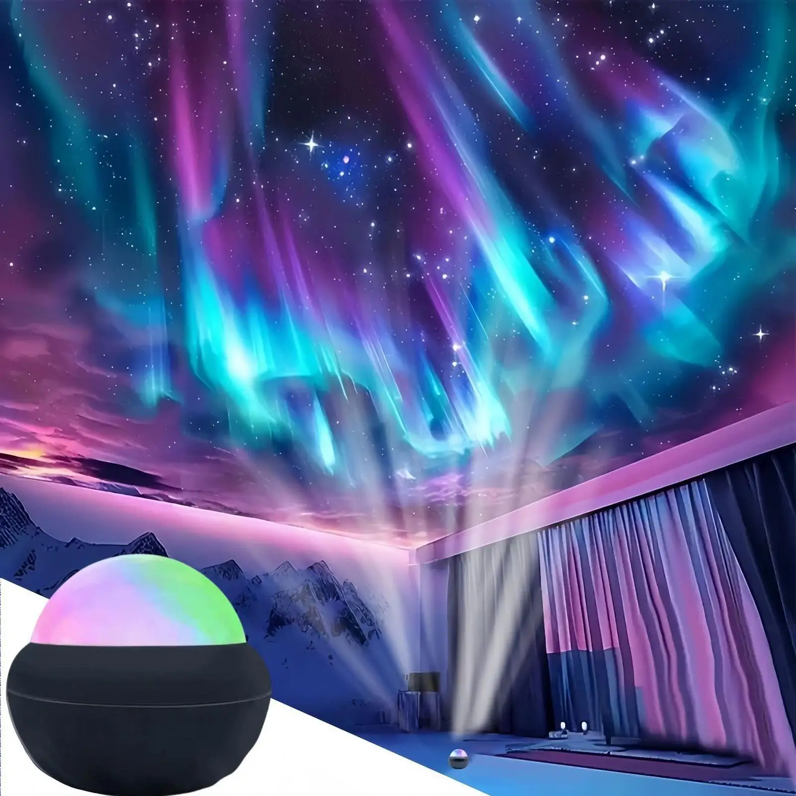 Galaxy Projector Remote Control Nightlight Room Decor Northern Lights Projector For Bedroom For Teens Boys Teenage Girls Adults