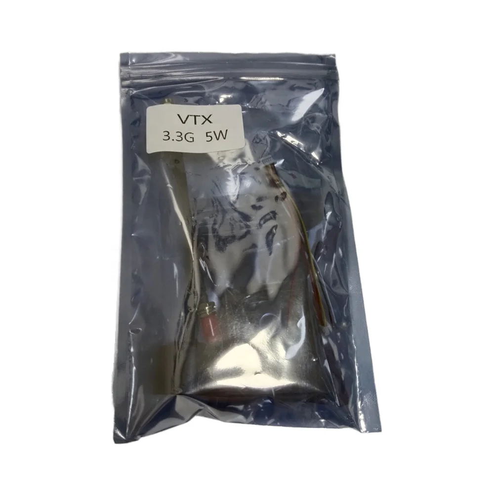 3.3GHz 5W Ultra-Long-Range Lightweight Aluminium Video Transmission Transmitter Vrx Antenna for Compatible FPV Dro-ne