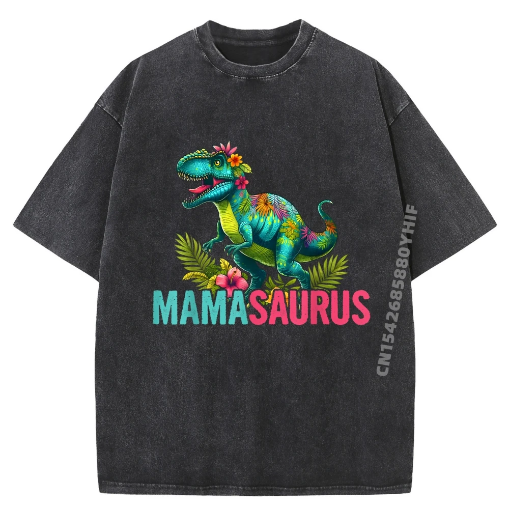 

Mamasaurus Dinosaur Mama Saurus, одинаковые черные футболки с рисунком для всей семьи, мужские футболки с фигурками, стираная одежда