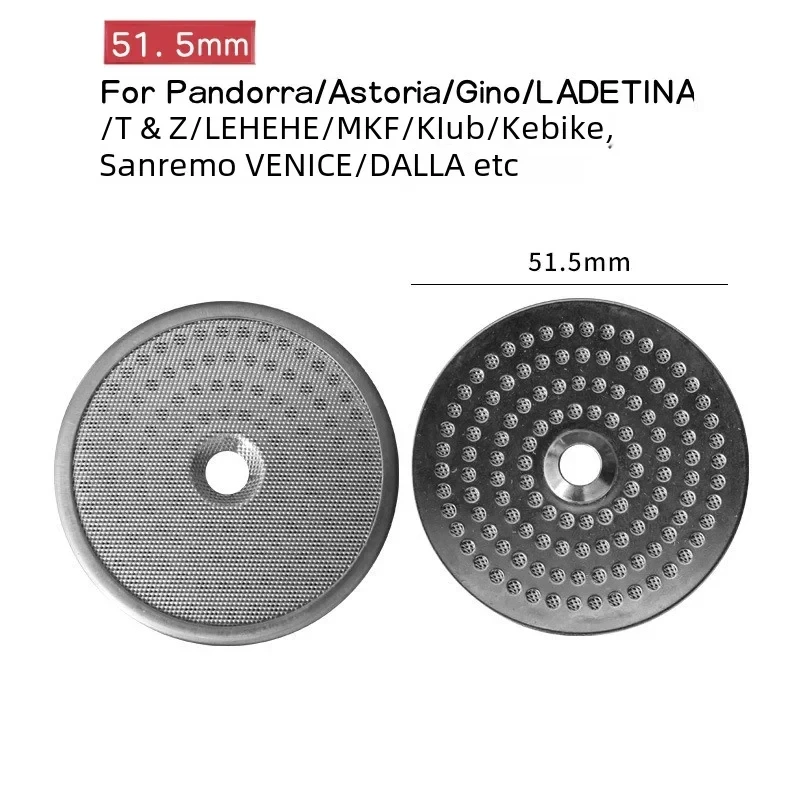 51.5mm Coffee Shower Screen For Pandorra/Astoria/Gino/LADETINA/T&Z/LEHEHE/MKF/Klub/Kebike/Sanremo VENEZIA/DALLA Water Divider