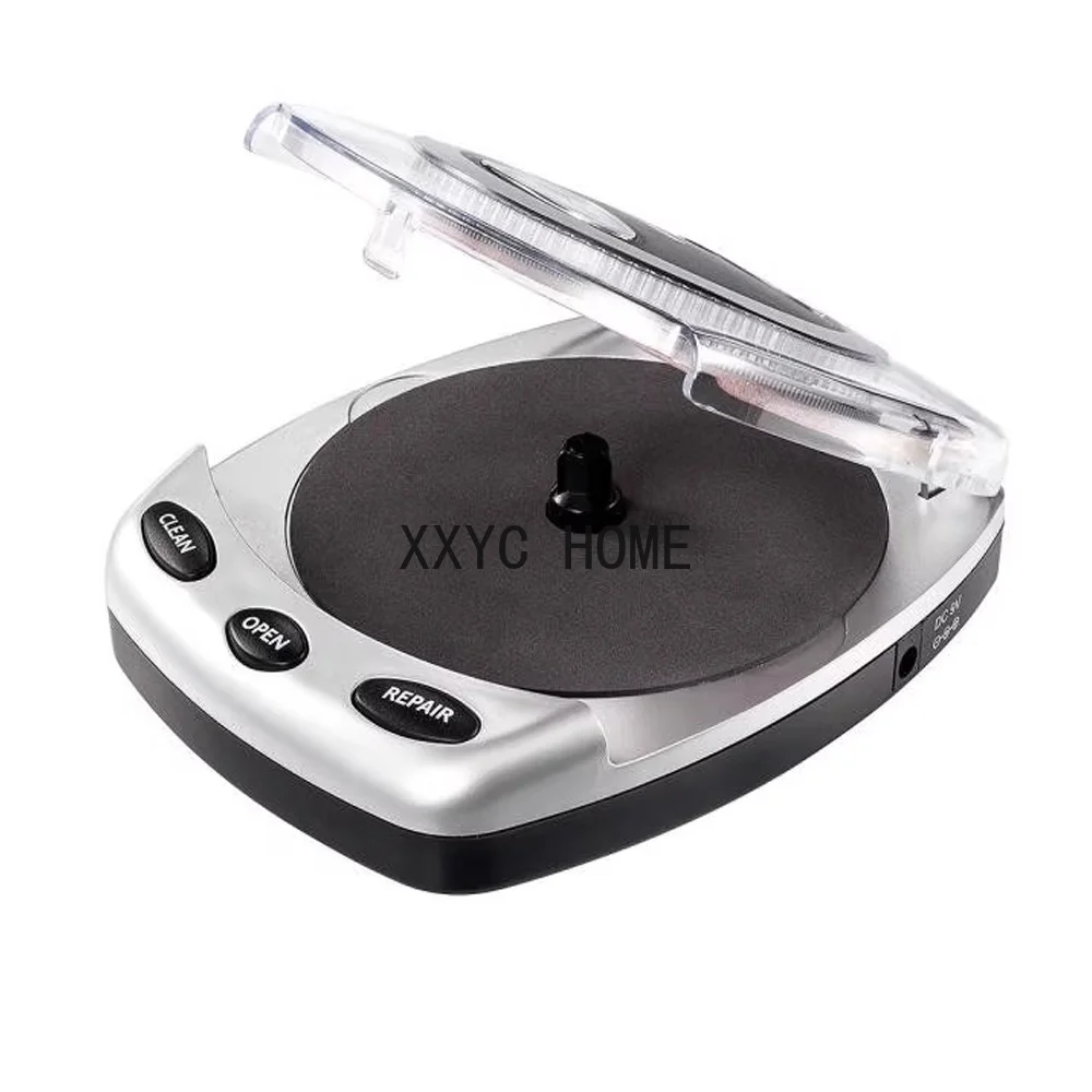 CD/DVD Disc Cleaning Machine Electric Automatic Scar Repair Device Disc Repair