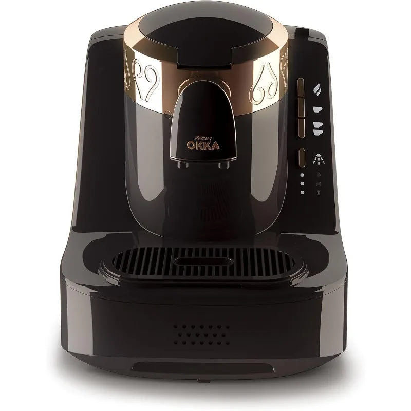 Automatic Turkish/Greek Coffee Machine, Black/Copper (Gold)