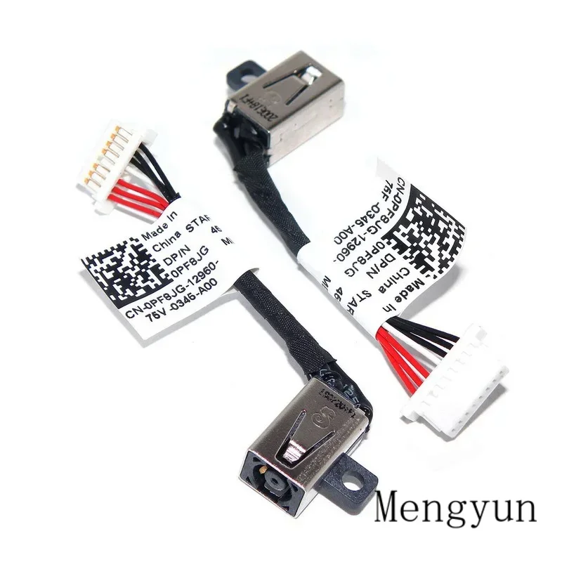 New Laptop DC Power Jack Cable Harness for Dell Inspiron 13 7368 7378 P69G 450.07R03.0021 PF8JG 0PF8JG