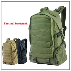 Large capacity military tactical backpack suitable for men and women outdoor waterproof hiking backpack laptop backpack