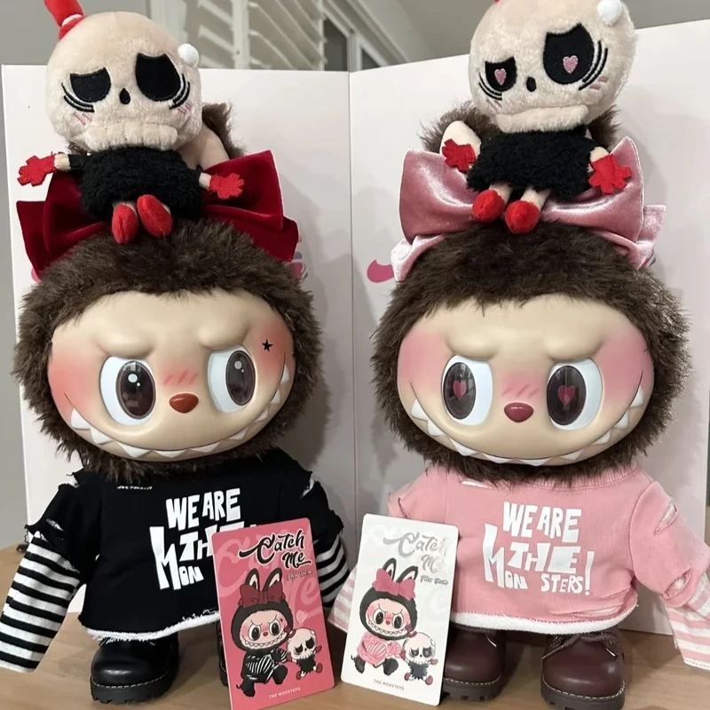 Original Labubu Valentine'S Day Vinyl Plush Doll Gift Box Labubu Gigante	Girl'S Favorite Birthday Gift New Year'S Gift