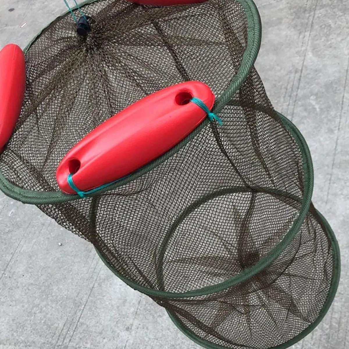 

Luya floating water multi ball sea fishing, rock protection fishing, boat fishing, can float, small eyes, thick fish net bag