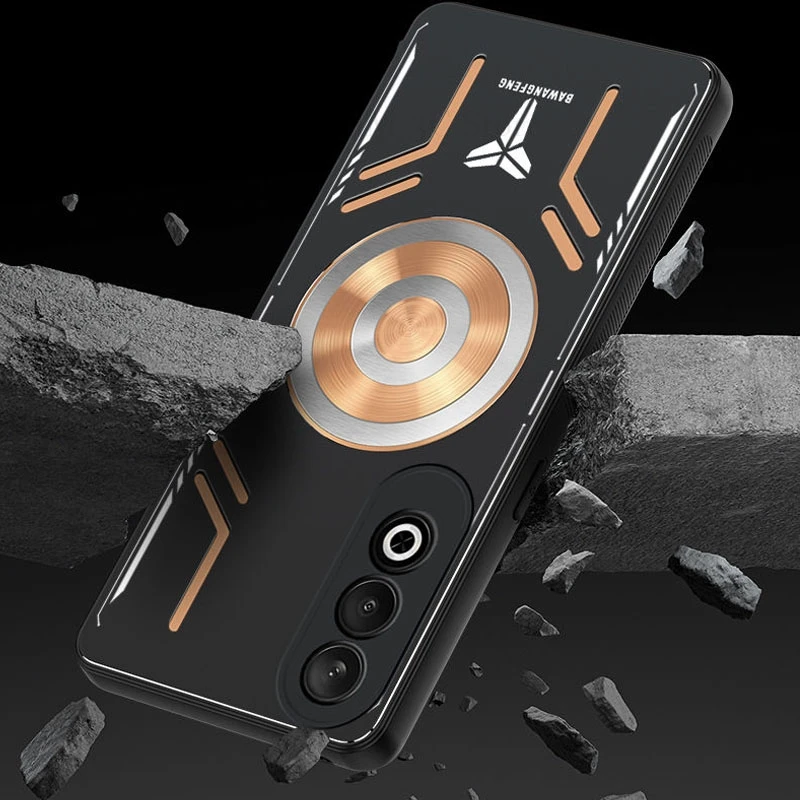 Cooling Heat Dissipation Case For Oppo K12 K11X Metal Lens Copper Alloy Magnetic Protector Cover For OPPO K12 K11 K10X K11X Capa