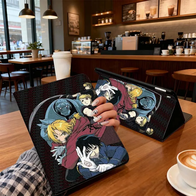 

F-Fullmetals A-Alchemists Art For Xiaomi Redmi Mi Pad 4 5 6 6s 7 8 SE Pro 2 11 Plus Max 12.4 11 11.2 12.5 8.7 inch Tablet Case