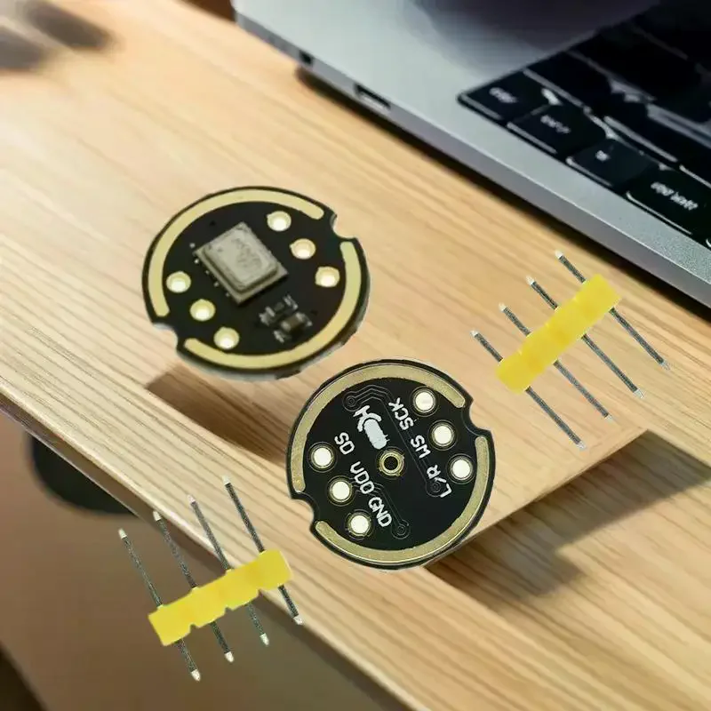 1 Set Omnidirectional High Precision Low Power Ultra-Small Size MS3625 INMP441 I2S Digital Microphone Module For ESP32 & Arduino