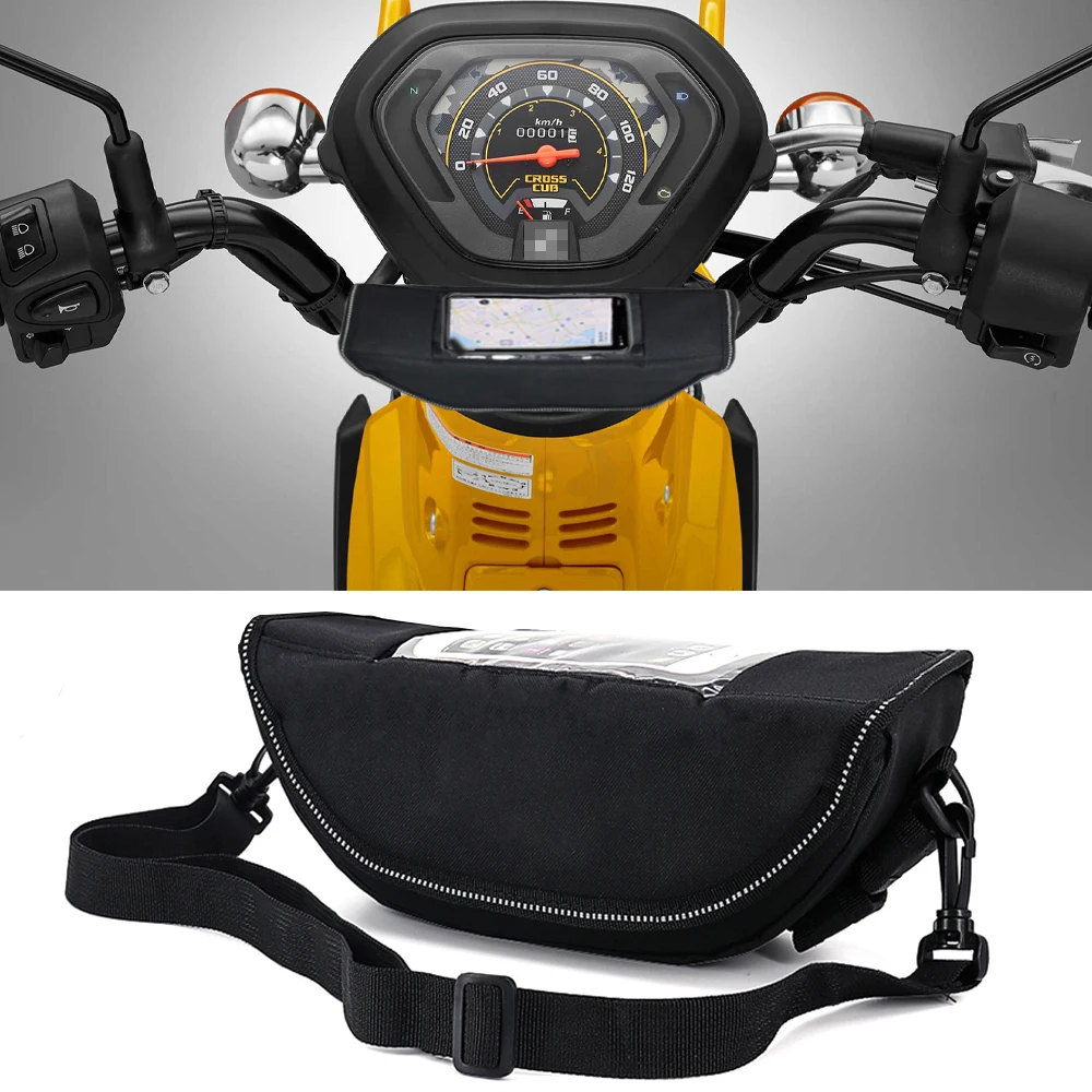 

For Honda cc110 CC110 cc 110 Motorcycle accessory Waterproof And Dustproof Handlebar Storage Bag