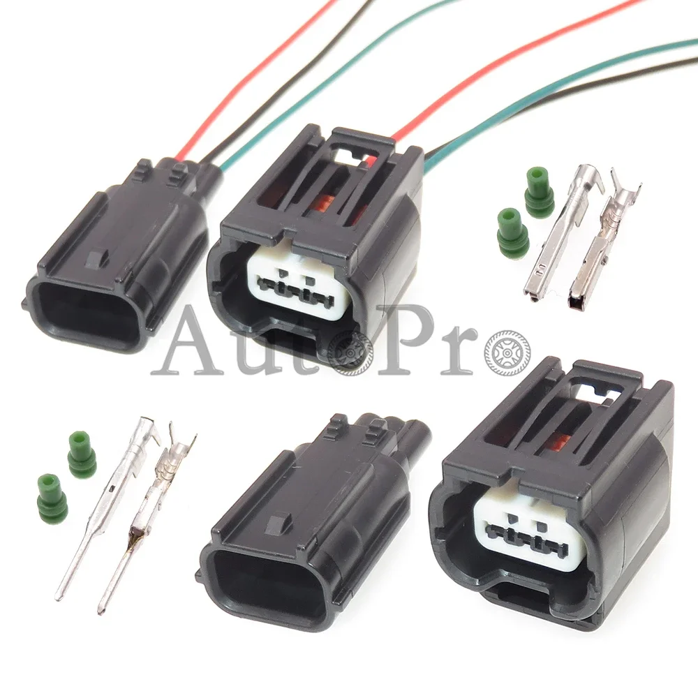 

1 Set 3 Hole 7282-2147-30 7283-2147-30 AC Assembly Auto Radar Sensor Socket Reversing Light Electrical Plug For Honda Infiniti