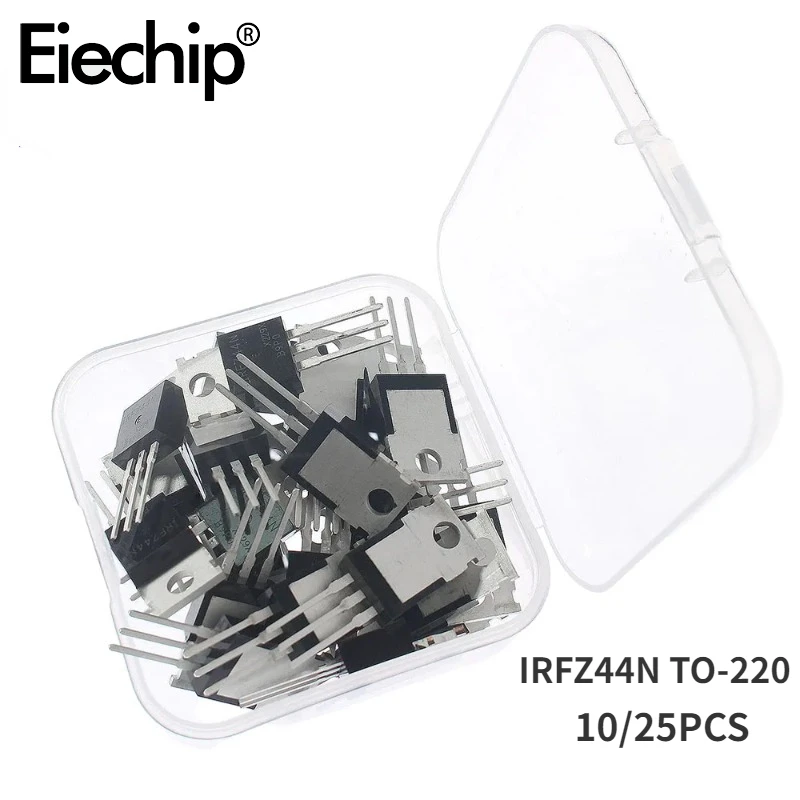 10/25 sztuk IRFZ44N Mosfet oryginalny TO-220 TO220 IRFZ44NPBF irfz44n zestaw tranzystorów mosfet