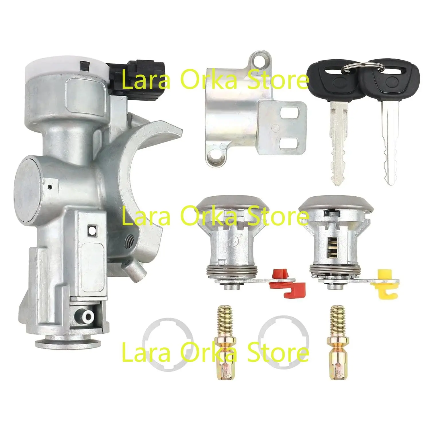 

Ignition Switch Lock Cylinder Assembly Compatible with Hino 145 165 185 238 258 268 338 Replace 63701-52063