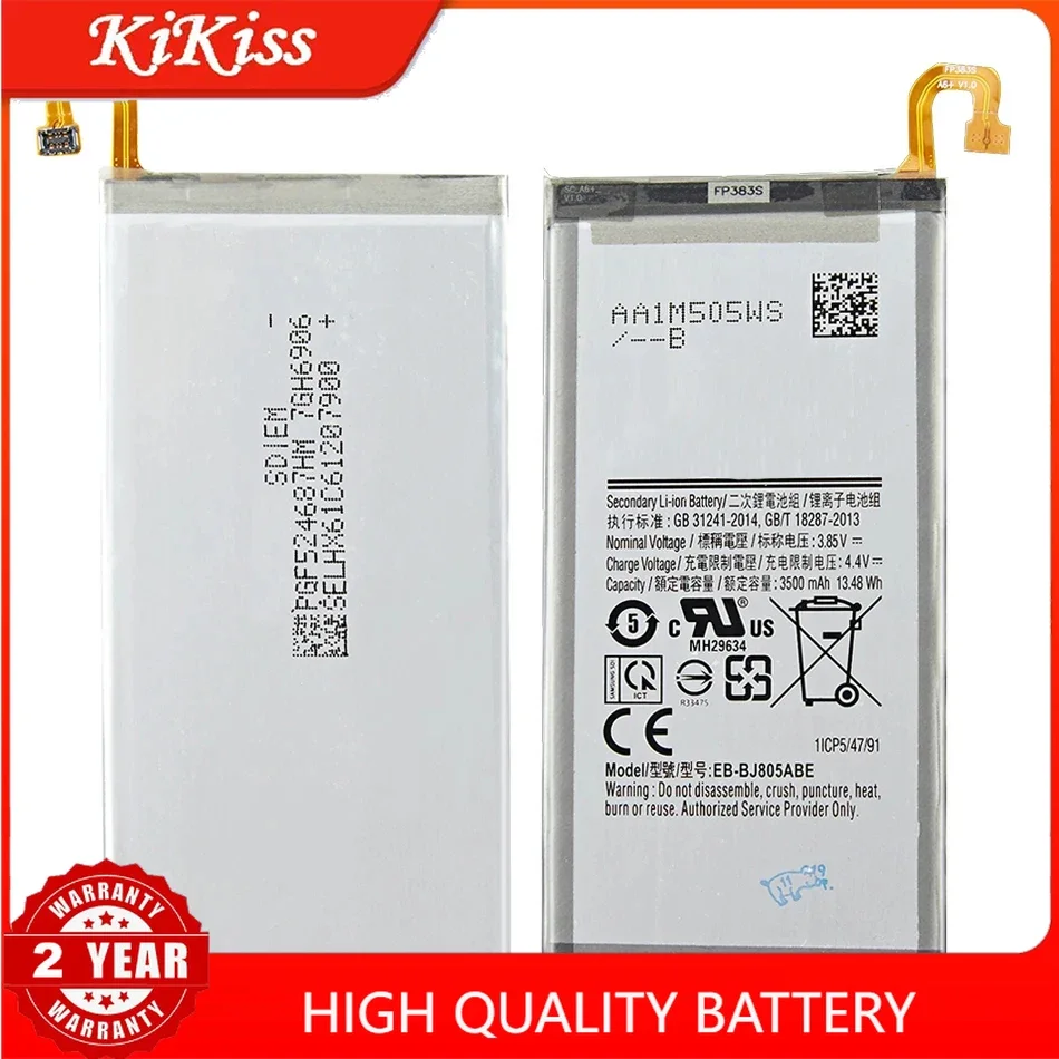 Кикисс EB-BJ805ABE 	 Аккумулятор 3500 мАч для Samsung Galaxy A6 Plus A6+ A6Plus A6 + SM-A605F A605G A6050 A605K A605FN A605GN