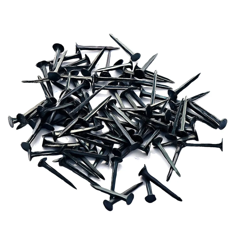 500G Brass Shoe Nails Pack for Boot Heel Soles Repair Replacement Craft Use Strong Clinching Hold Non Rusting Nail for Shoes
