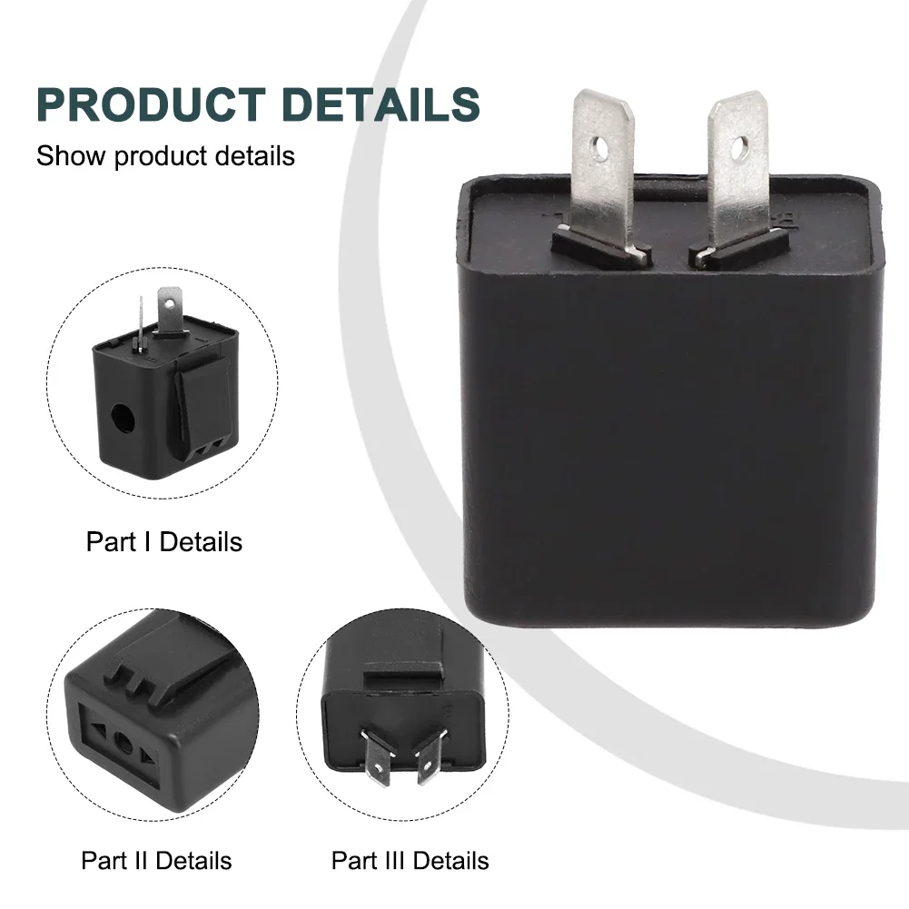 

Flasher Relay Motor Flasher Relay LED Flasher Relay Motorcycle Blinker Turn Signal Indicator Blinker Flasher Relay