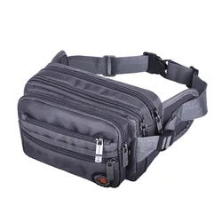 Waist Pack Casual Functional Fashion Men Waterproof Fanny Pack Women Belt Bum Bag Male Phone Wallet Pouch Bags Unisex purses sac