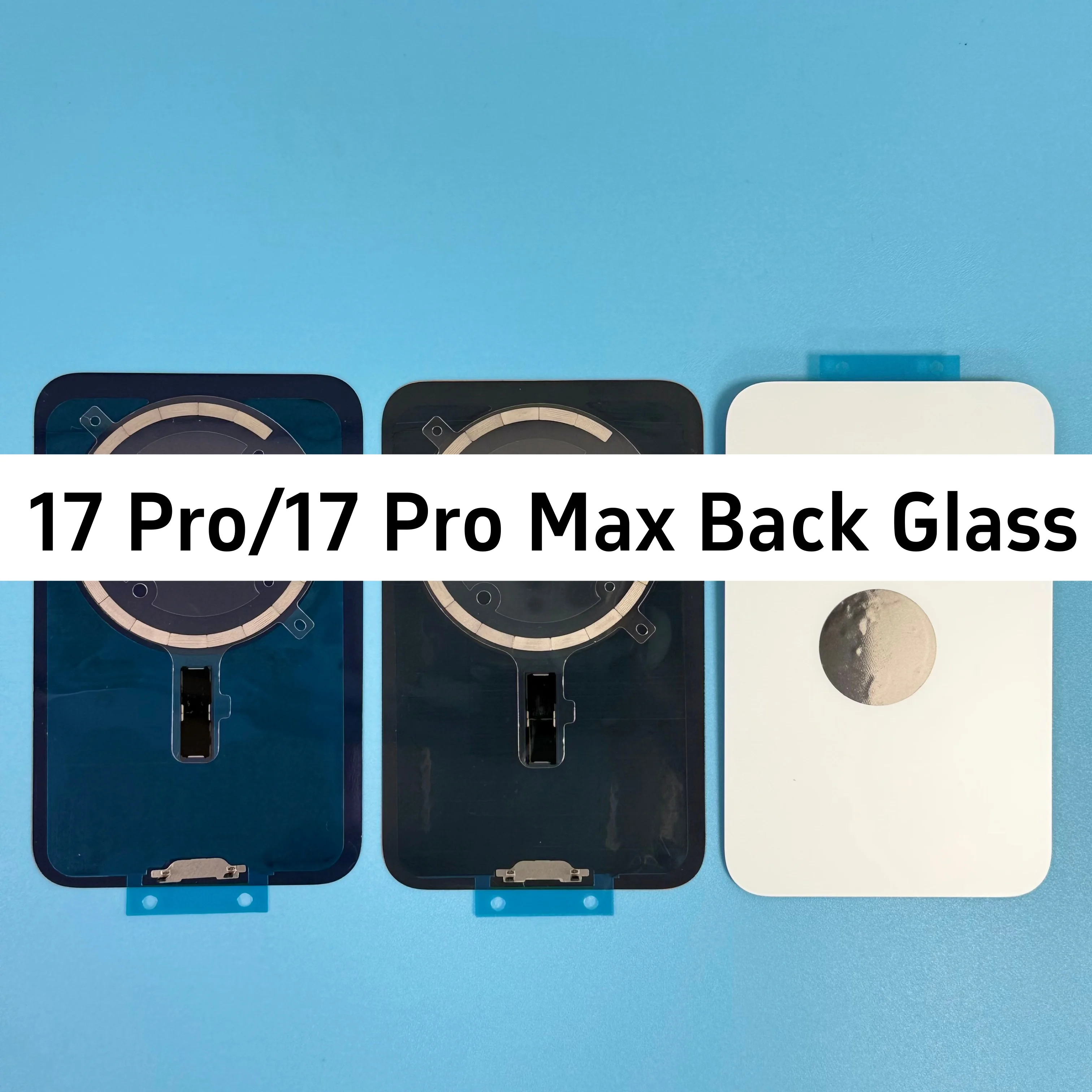 Image of Für iPhone 17 Pro/17 Pro Max Rückglasabdeckung Akkudeckel Ersatzteile Rückgehäuse