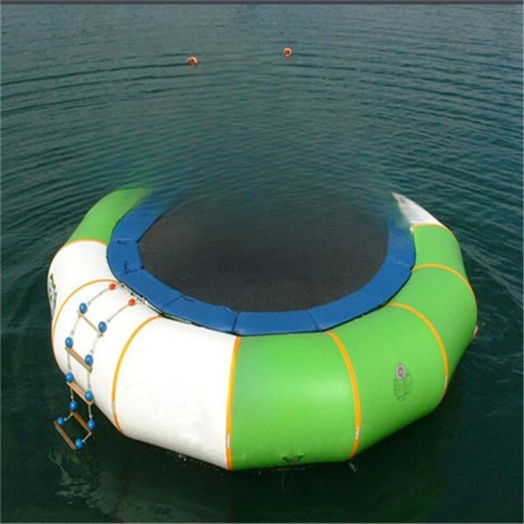 Water trampoline Large water pass Outdoor inflatable water seesaw